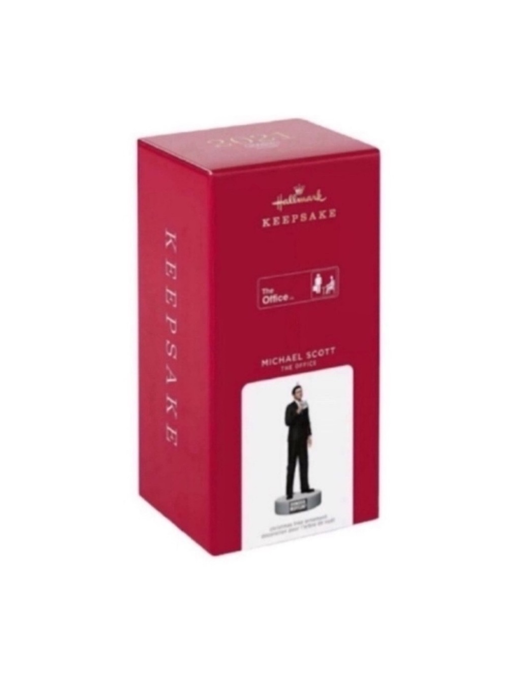 New Hallmark The Office Michael Scott Ornament with Sound
